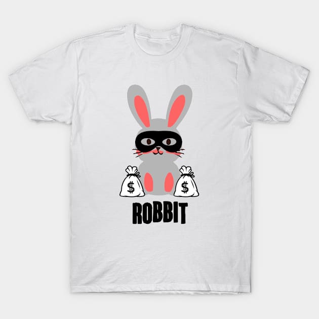 Robbit The Bad Bunny! T-Shirt by WebStarCreative